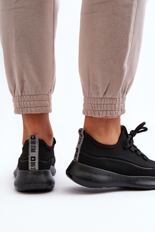 Damskie Buty Sportowe Big Star NN274663 Czarne