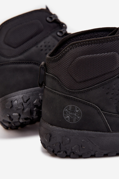 Buty Zimowe Męskie Trapery Ocieplane Lee Cooper LCJ-25-01-3725 Czarne