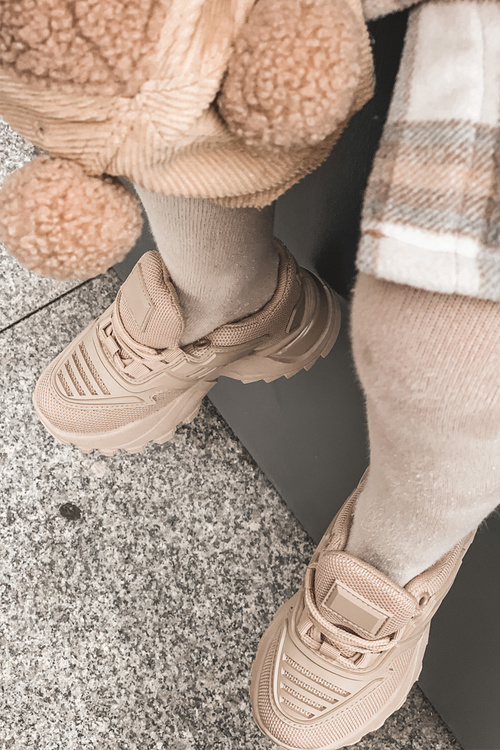 Dziecięce Sneakersy Beżowe Freak Out