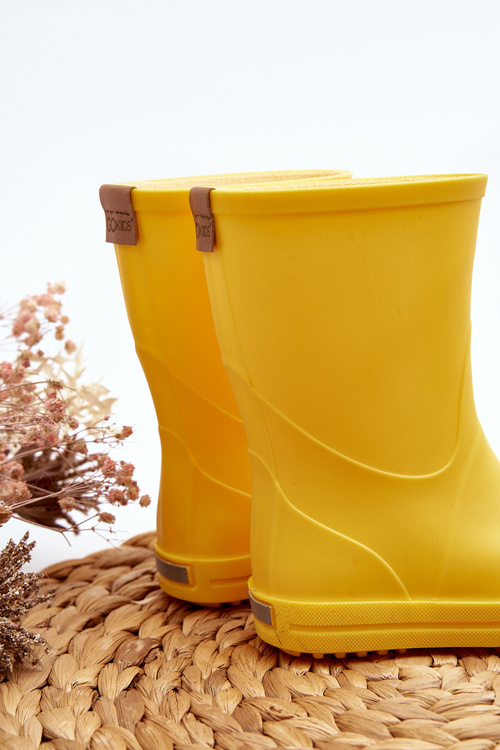 Dziecięce Kalosze Wave Gokids 979 Żółte