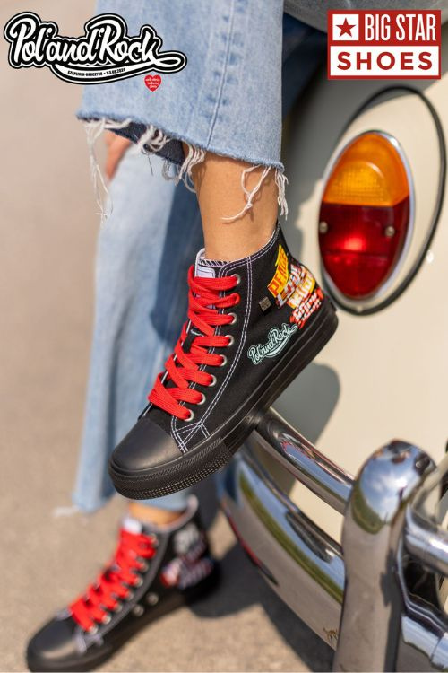 Trampki damskie - 30. Pol 'and'Rock x Big Star OO274A701