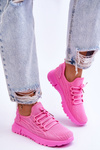 Damskie Wsuwane Buty Sportowe Sneakersy Różowe Rosett
