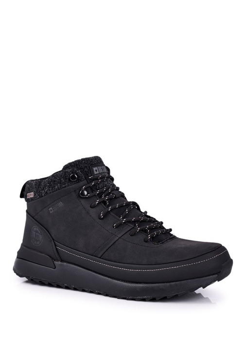 Trekkingowe Męskie Buty Big Star Outdoor Czarne GG174563