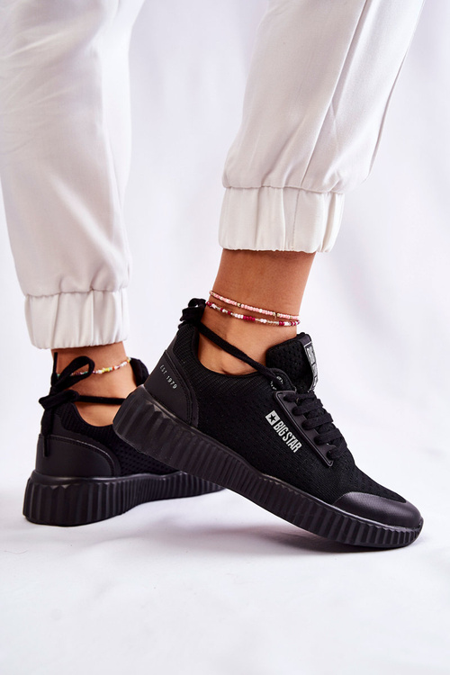 Damskie Sneakersy Big Star KK274063 Czarne