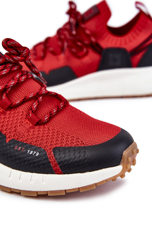 Męskie Buty Sportowe Big Star KK174013 Czerwone