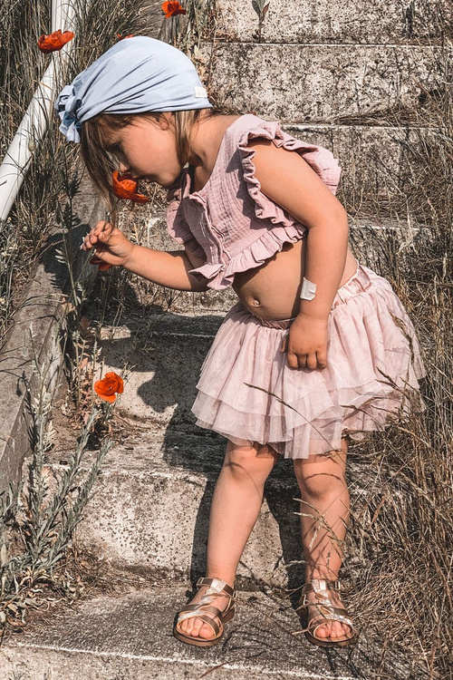 Dziecięce Sandały Z Brokatem Złote Batilda