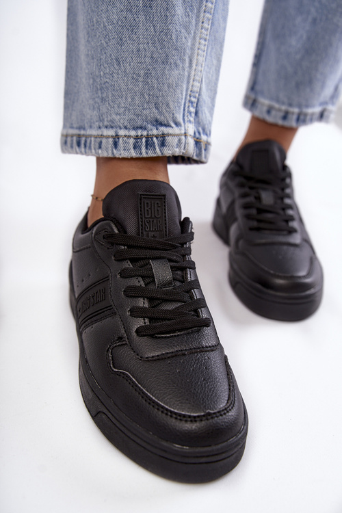 Niskie Buty Sportowe Memory Foam System Big Star KK274258 Czarne