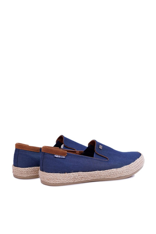 Trampki Męskie Espadryle Big Star Granatowe DD174246