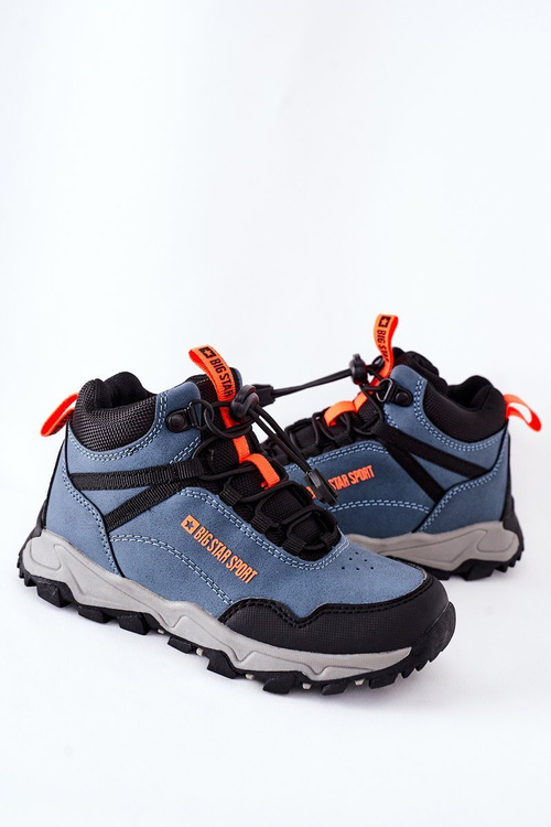 Dziecięce Buty Trekkingowe Big Star GG374048 Granatowe
