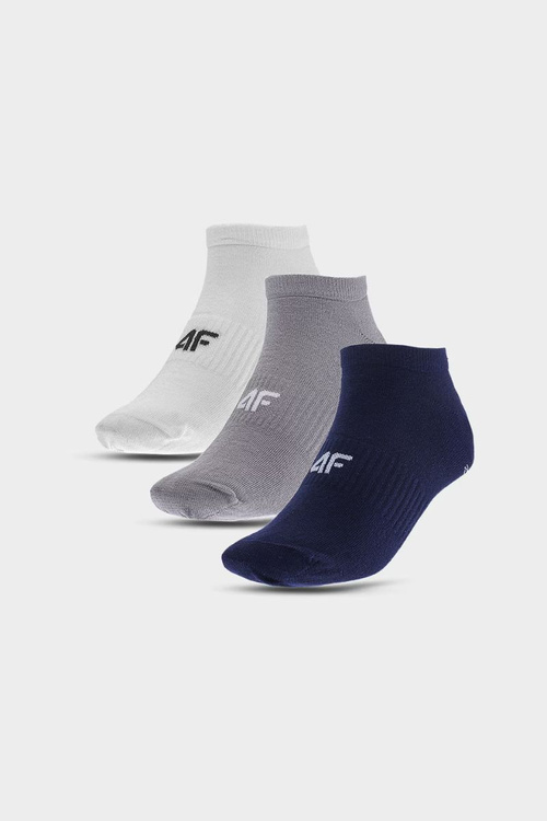 Skarpety Męskie Casual Przed Kostkę 4F 4FWMM00USOCM277-95S Multikolor