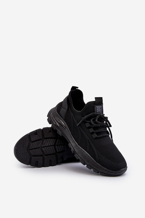 Sneakersy Męskie HI-POLY SYSTEM Big Star NN174467 Czarne