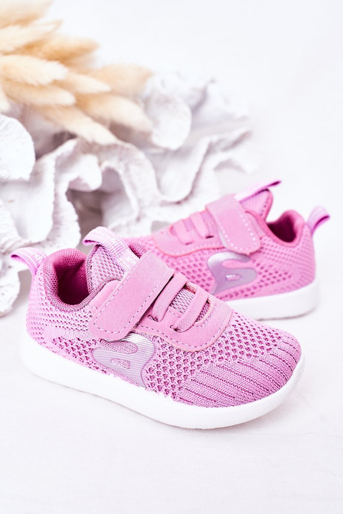 Dziecięce Sportowe Buty Ciemnoróżowe Little Sportsman