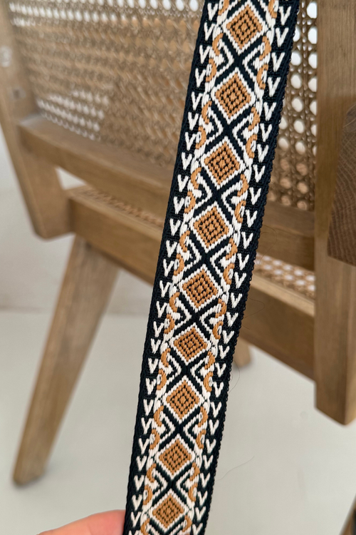 Mała Torebka Z Ozdobnym Paskiem Big Star OO574091 Czarna