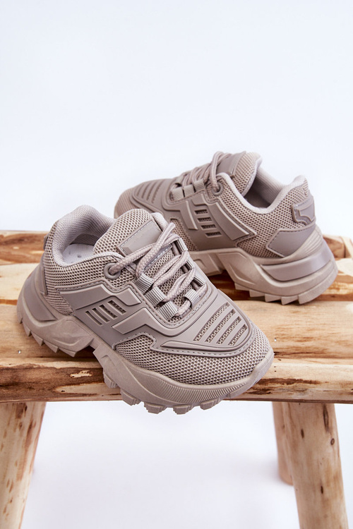 Dziecięce Sneakersy Szare Freak Out
