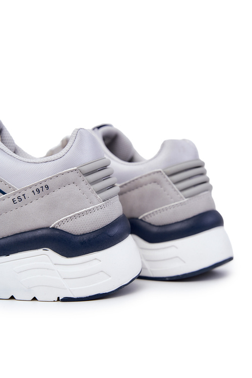 Męskie Sneakersy Big Star JJ174276 Szare