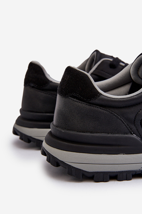 Męskie Sneakersy Big Star NN174069 Memory Foam System Czarne