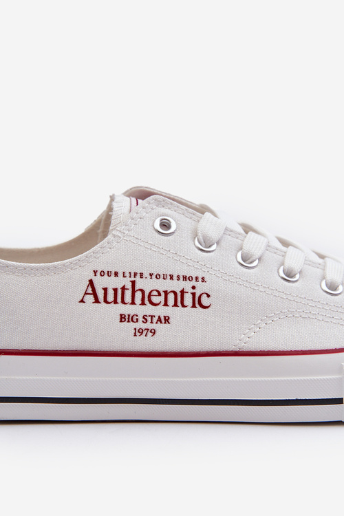 Trampki Męskie Big Star NN174057 Białe
