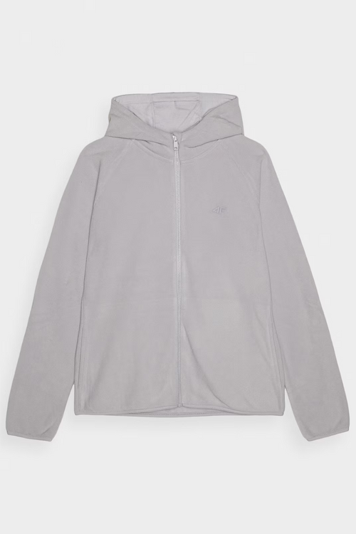 Polar Z Kapturem Regular Damski 4F 4FWMM00TFLEF291-25S Szary