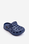 Klapki Dziecięce Piankowe Kroksy Granatowe Lucas