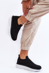 Damskie Wsuwane Buty Sportowe Czarne Ferive