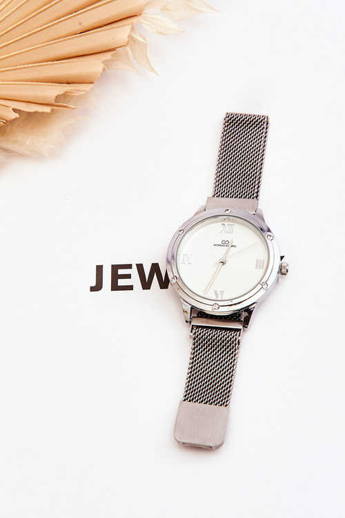 Wodoodporny Zegarek Na Magnes Giorgio&Dario Srebrny