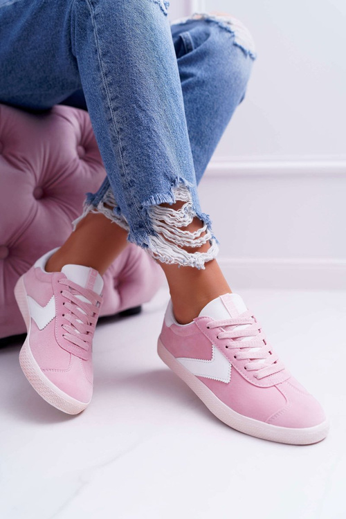 Obuwie Sportowe Damskie Big Star Różowe DD274295