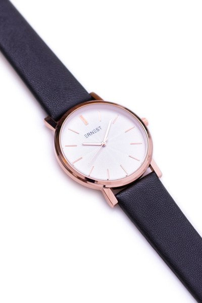 Damski Czarny Zegarek Ernest Vega