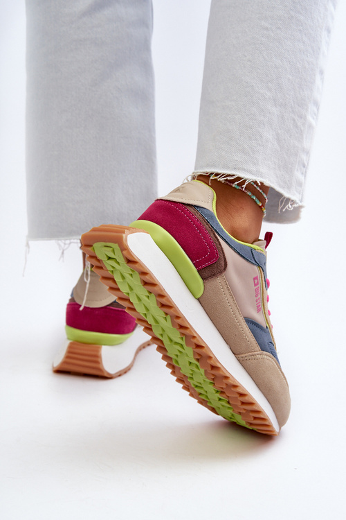 Sneakersy Damskie Memory Foam System Big Star NN274692 Multikolor