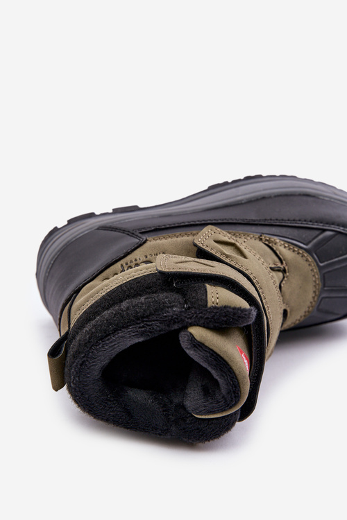 Ocieplane Śniegowce Chłopięce Lee Cooper LCJ-23-01-2058 Zielone