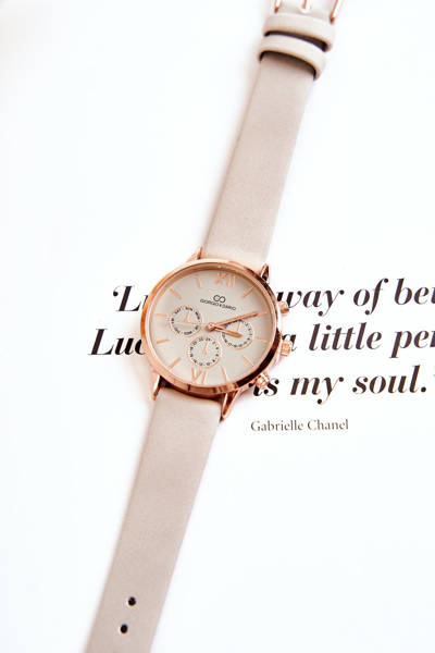 Damski Zegarek Na Pasku Giorgio & Dario Szary