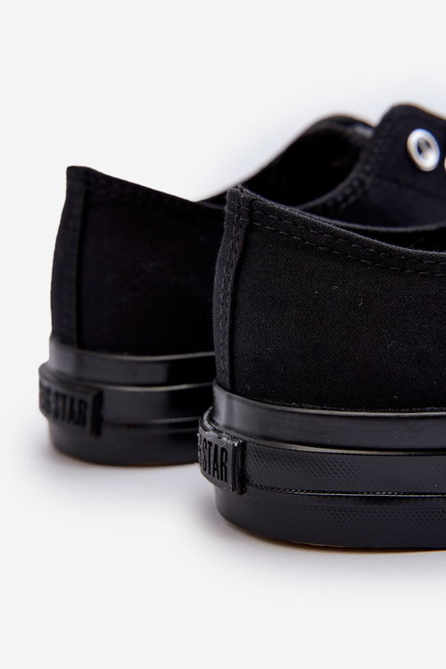 Trampki Męskie Niskie Big Star NN174110 Czarne