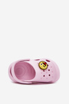 Klapki Dziecięce Piankowe Z Przypinką LEMIGOSE 880 Różowe