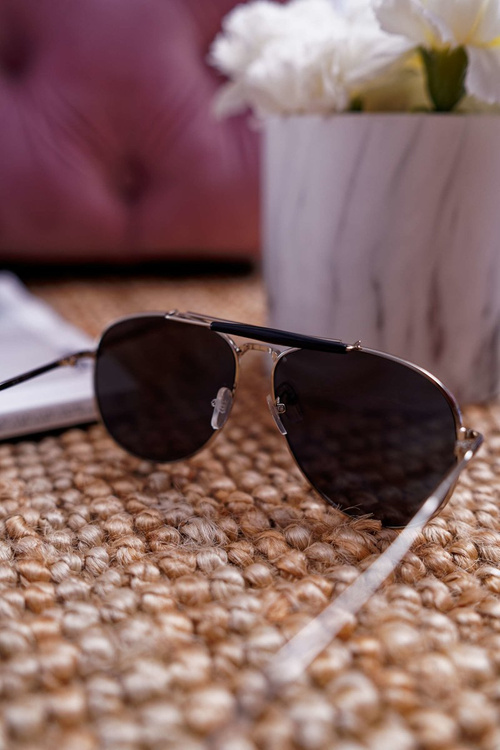 Okulary Przeciwsłoneczne Prius KRE-200 Czarno Szare