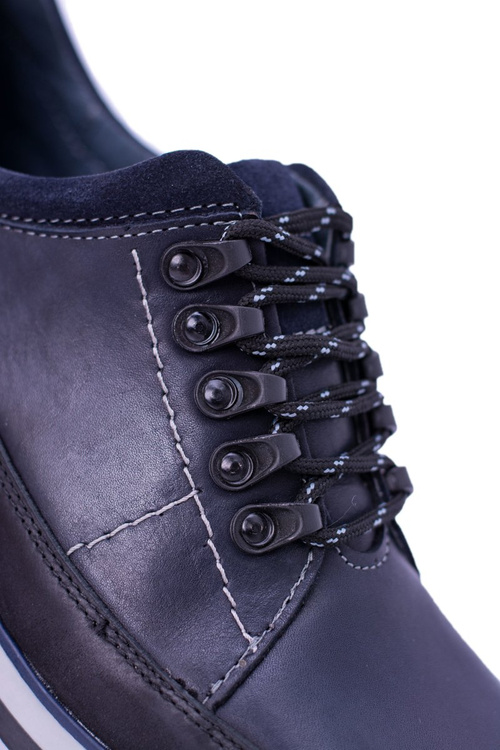 Półbuty Męskie Granatowe Outdoor Ivar2