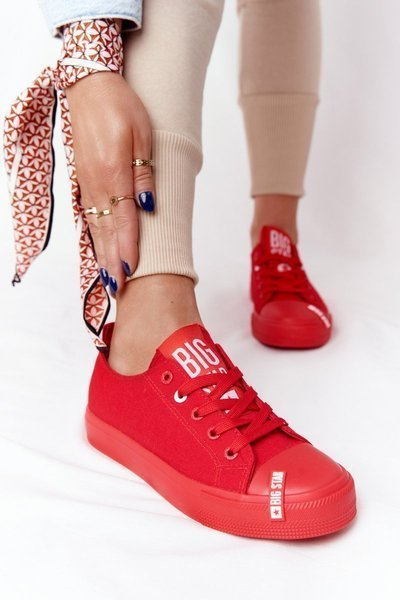 Damskie Trampki BIG STAR HH274677 Czerwone