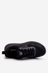 Damskie Siateczkowe Buty Sportowe Memory Foam System Big Star LL274662 Czarne