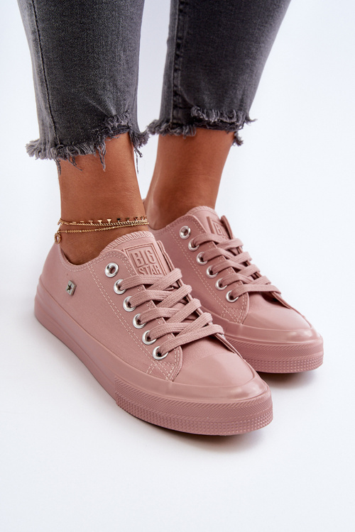 Klasyczne Trampki Damskie Big Star NN274291 Różowe