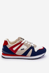 Wygodne Damskie Sneakersy Memory Foam Big Star LL274950 Czerwone