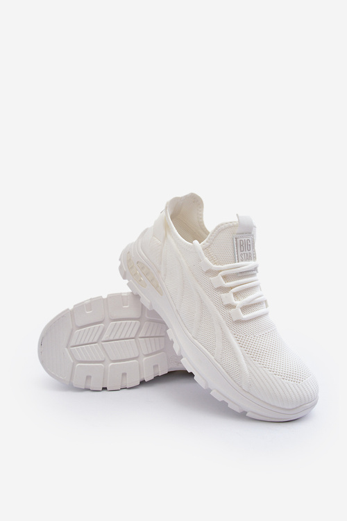 Sneakersy Męskie HI-POLY SYSTEM Big Star NN174468 Białe