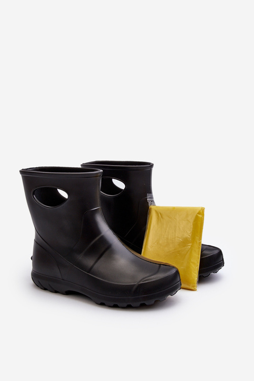 Kalosze Damskie Wodoszczelne LEMIGO GARDEN 752 Czarne