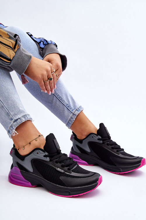 Wygodne Buty Sportowe Memory Foam System Big Star LL274335 Czarne