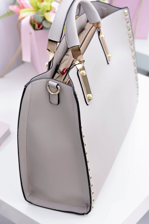 Monnari Pudrowa Prostokątna Torba Damska