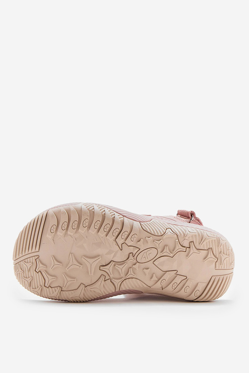 Sportowe Sandały Damskie 4FRSS24FSANF057-56S Pudrowy Róż