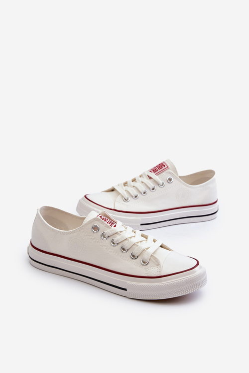 Niskie Trampki Męskie Big Star NN174102 Białe