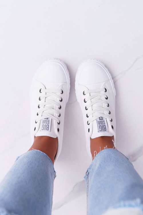 Damskie Trampki Big Star Białe EE274248