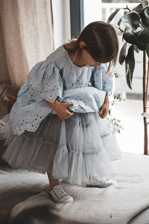 Dziecięce Klasyczne Niskie Trampki BIG STAR HH374094 Niebieskie