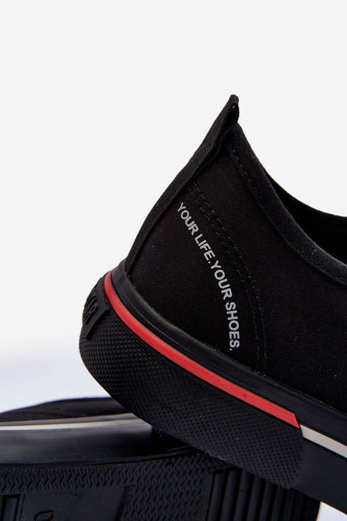 Męskie Trampki Big Star LL174205 Czarne