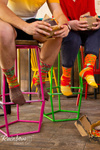 Skarpetki Rainbow Socks Burger Vege 2 Pary