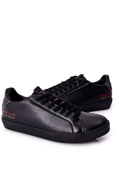 Trampki Męskie Cross Jeans Czarne II1R4013C