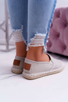 Espadryle Damskie Cross Jeans Szare DD2R4104